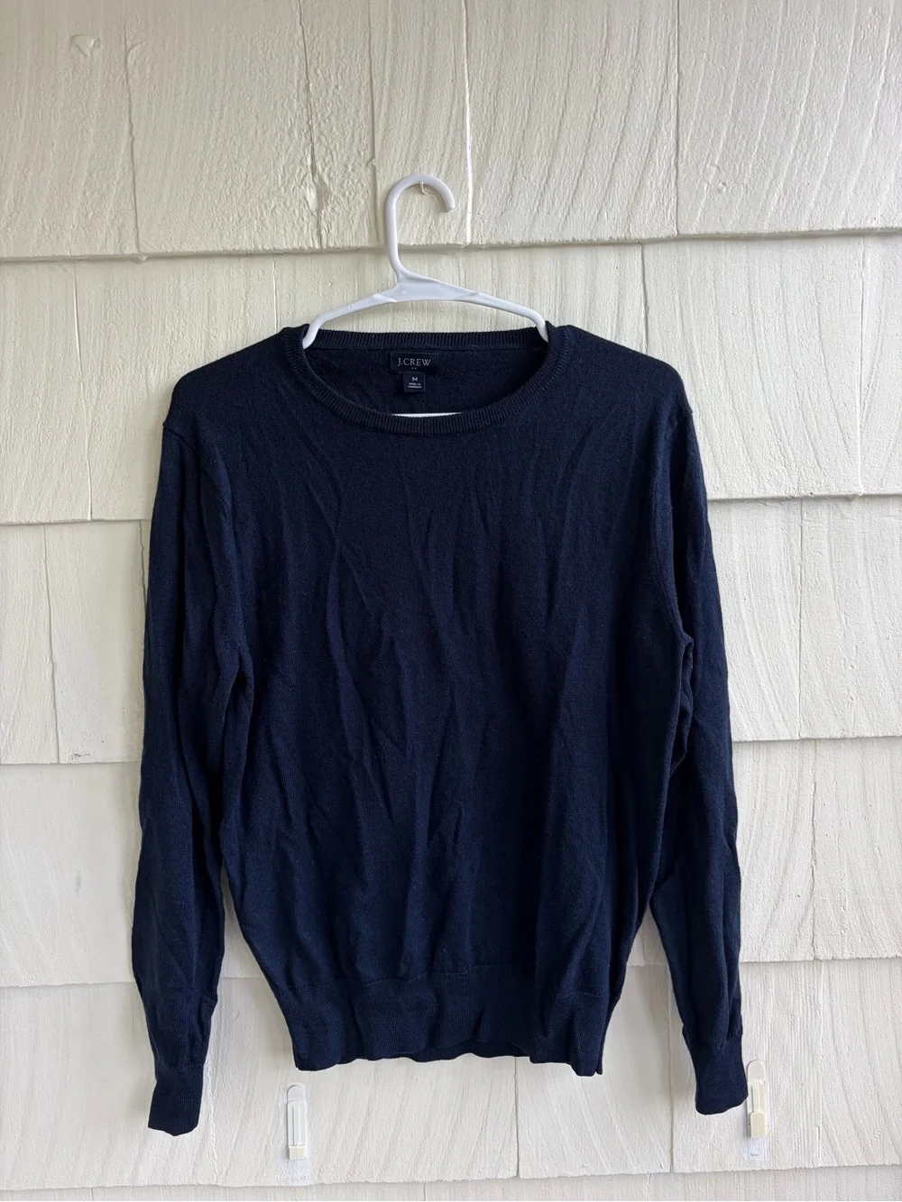 J. Crew Navy Crewneck Sweater